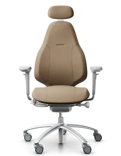 Крісло FLOKK RH MEREO 220 SILVER GREY, ергономічне, новозеландська вовна (SELECT GABRIEL)