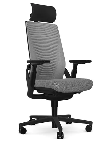 Крісло SENATOR I-WORKCHAIR 2.0 ZINC ергономічне, тканинне