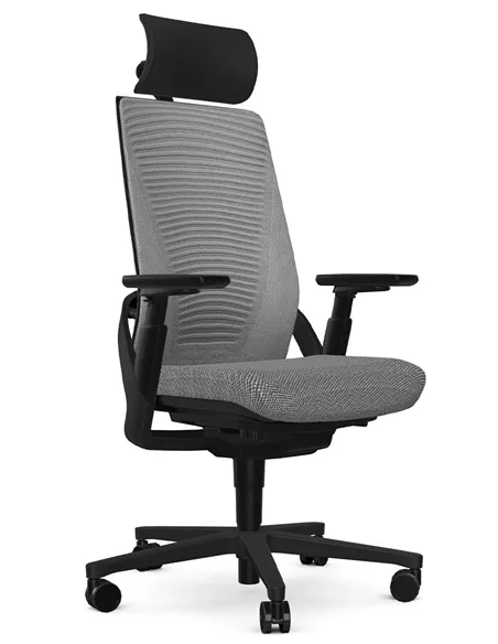 Крісло SENATOR I-WORKCHAIR 2.0 ZINC ергономічне, тканинне