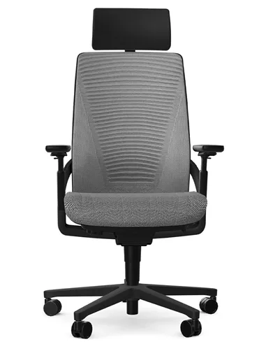 Крісло SENATOR I-WORKCHAIR 2.0 ZINC ергономічне, тканинне