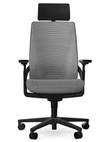 Крісло SENATOR I-WORKCHAIR 2.0 ZINC ергономічне, тканинне