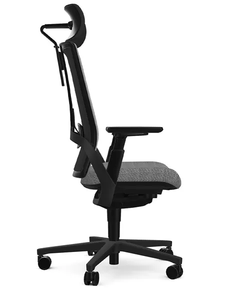 Крісло SENATOR I-WORKCHAIR 2.0 ZINC ергономічне, тканинне