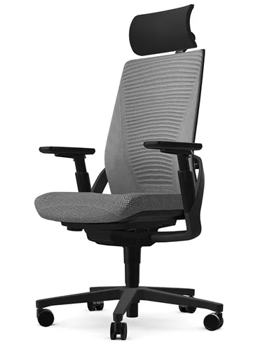 Крісло SENATOR I-WORKCHAIR 2.0 ZINC ергономічне, тканинне