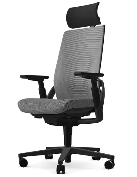 Крісло SENATOR I-WORKCHAIR 2.0 ZINC ергономічне, тканинне