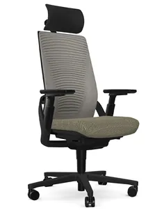 Кресло SENATOR I-WORKCHAIR 2.0 STONE эргономичное, тканевое