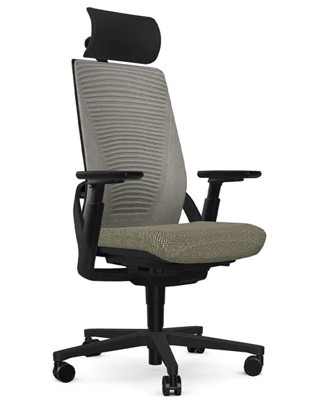 Крісло SENATOR I-WORKCHAIR 2.0 STONE ергономічне, тканинне