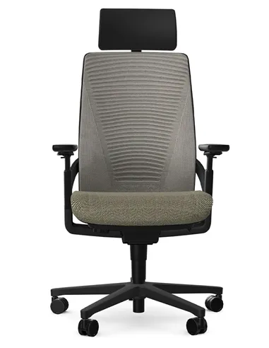 Крісло SENATOR I-WORKCHAIR 2.0 STONE ергономічне, тканинне
