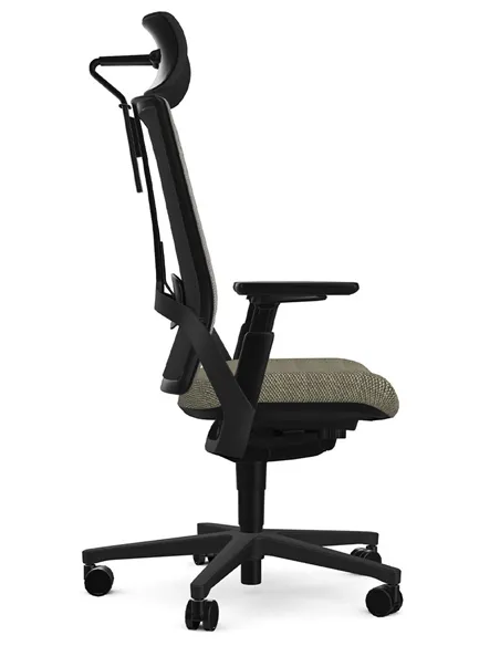 Крісло SENATOR I-WORKCHAIR 2.0 STONE ергономічне, тканинне