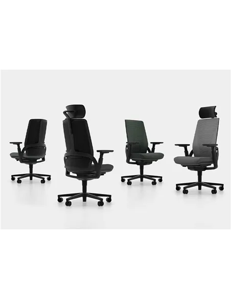 Крісло SENATOR I-WORKCHAIR 2.0 STONE ергономічне, тканинне