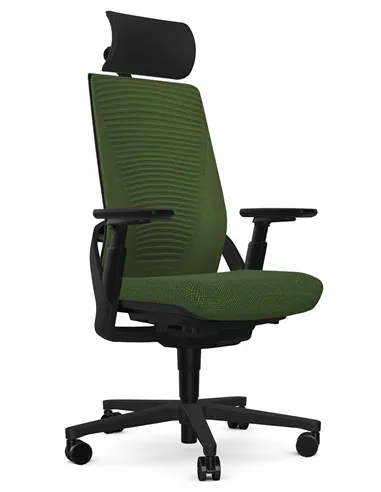 Крісло SENATOR I-WORKCHAIR 2.0 FOREST ергономічне, тканинне
