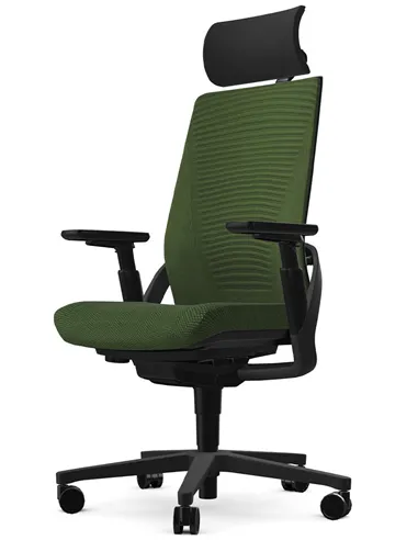 Крісло SENATOR I-WORKCHAIR 2.0 FOREST ергономічне, тканинне