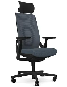 Кресло SENATOR I-WORKCHAIR 2.0 BLUE DRIFT эргономичное, тканевое