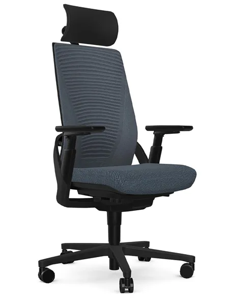 Крісло SENATOR I-WORKCHAIR 2.0 BLUE DRIFT ергономічне, тканинне