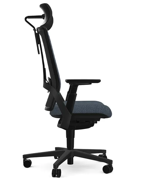 Крісло SENATOR I-WORKCHAIR 2.0 BLUE DRIFT ергономічне, тканинне