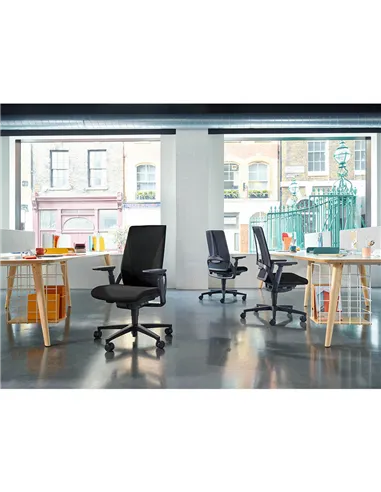 Крісло SENATOR I-WORKCHAIR 2.0 BLUE DRIFT ергономічне, тканинне