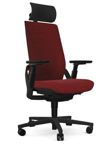 Крісло SENATOR I-WORKCHAIR 2.0 BERRY ергономічне, тканинне