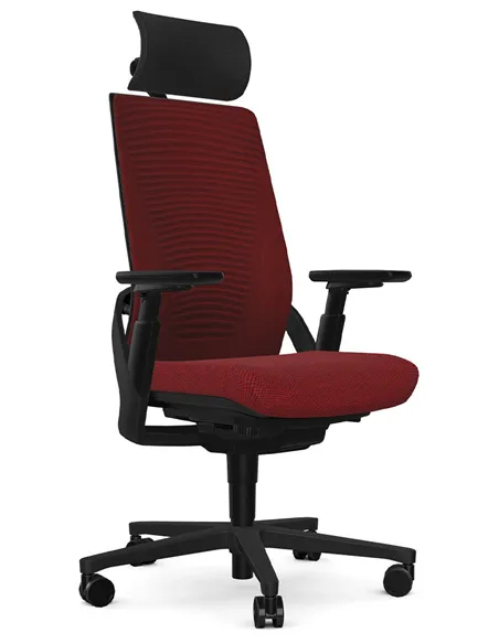 Крісло SENATOR I-WORKCHAIR 2.0 BERRY ергономічне, тканинне