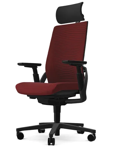 Крісло SENATOR I-WORKCHAIR 2.0 BERRY ергономічне, тканинне