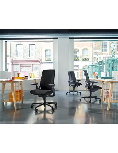 Крісло SENATOR I-WORKCHAIR 2.0 BERRY ергономічне, тканинне