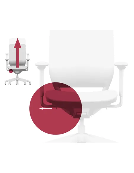 Крісло LD SEATING ARCUS 240 BASIC VERSION, ергономичне, тканинне