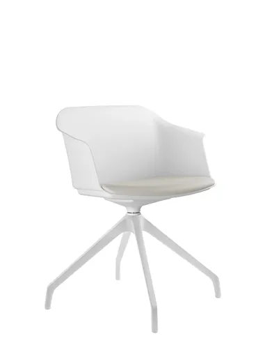 Крісло LD SEATING Wave 033-F90 BL для відвідувачів