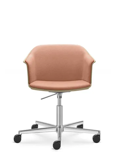 Конференц-кресло LD SEATING WAVE 032-F37-N6, на колесах