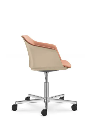 Конференц-кресло LD SEATING WAVE 032-F37-N6, на колесах