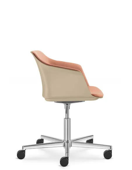 Конференц-кресло LD SEATING WAVE 032-F37-N6, на колесах