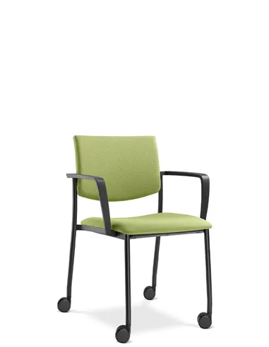 Крісло LD SEATING SEANCE 090 для відвідувачів, на ніжках