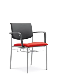 Кресло LD SEATING SEANCE 090 BS для аудиторий, с корзиной под сиденьем 2