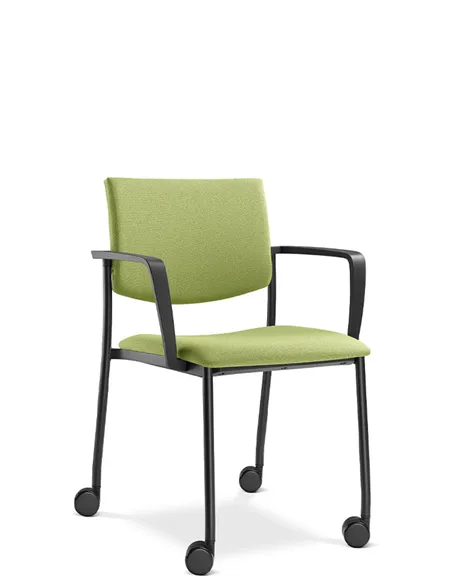 Крісло LD SEATING SEANCE 090 BS для аудиторій, з корзиною під сидінням