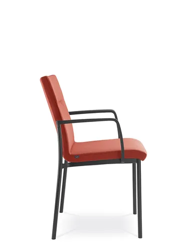 Крісло LD SEATING SEANCE CARE 070 для відвідувачів, на ніжках