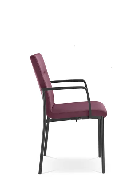 Крісло LD SEATING SEANCE CARE 070 для відвідувачів, на ніжках