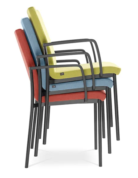 Крісло LD SEATING SEANCE CARE 070 для відвідувачів, на ніжках