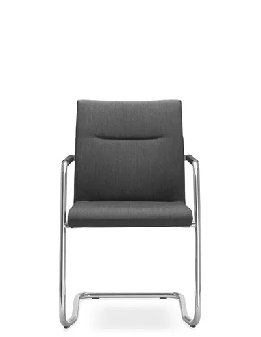 Кресло LD SEATING SEANCE CARE 076-Z, для посетителей, на полозьях