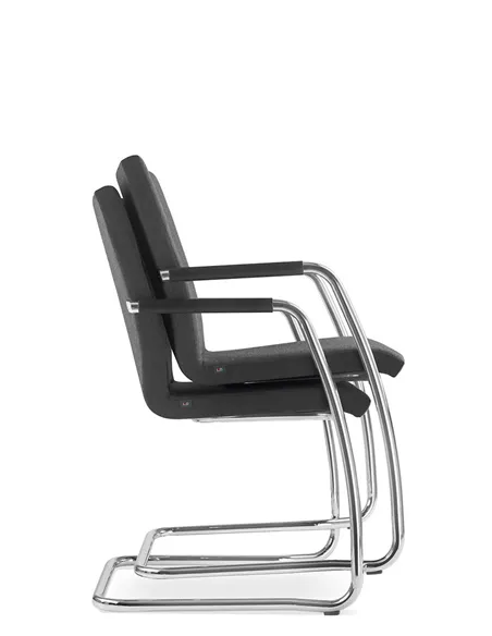 Кресло LD SEATING SEANCE CARE 076-Z, для посетителей, на полозьях