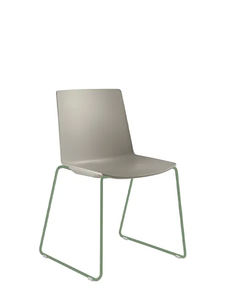 Крісло LD SEATING SKY FRESH 040-Q, для відвідувачів, на полозах
