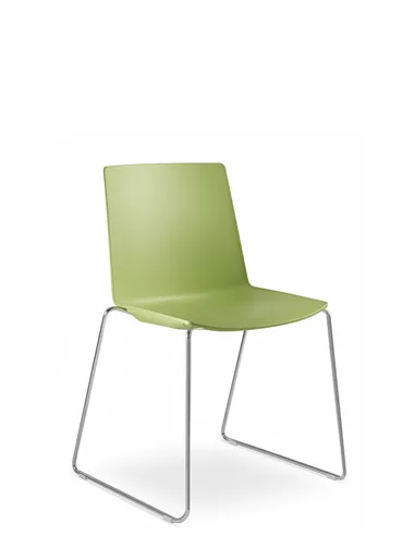 Крісло LD SEATING SKY FRESH 040-Q, для відвідувачів, на полозах