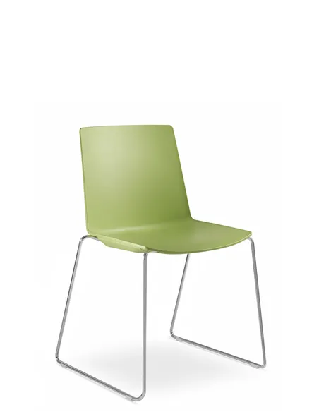 Крісло LD SEATING SKY FRESH 040-Q, для відвідувачів, на полозах