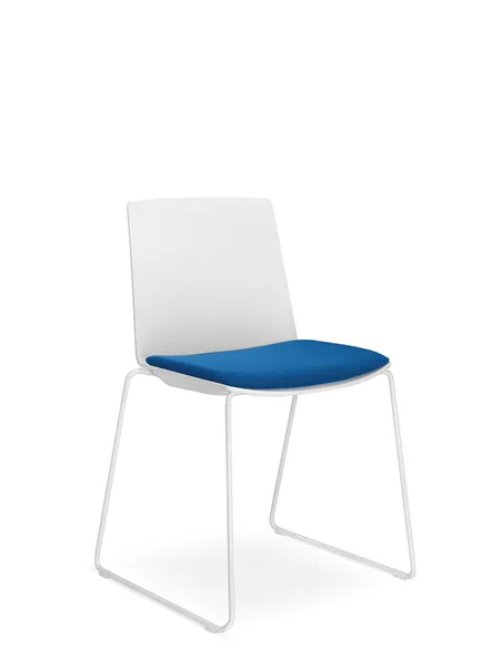 Крісло LD SEATING SKY FRESH 042-Q, для відвідувачів, на полозах