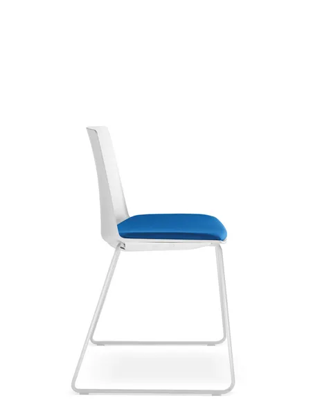 Крісло LD SEATING SKY FRESH 042-Q, для відвідувачів, на полозах