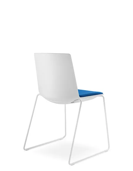 Крісло LD SEATING SKY FRESH 042-Q, для відвідувачів, на полозах