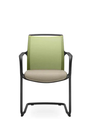 Крісло LD SEATING LEAF 505-Z-N1 для відвідувачів, на полозах