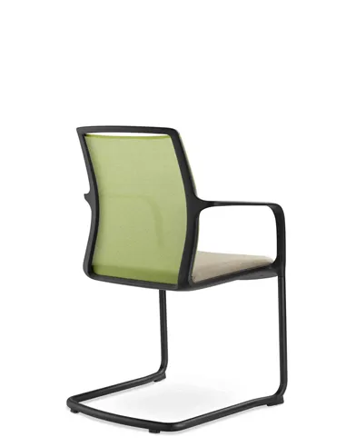 Крісло LD SEATING LEAF 505-Z-N1 для відвідувачів, на полозах