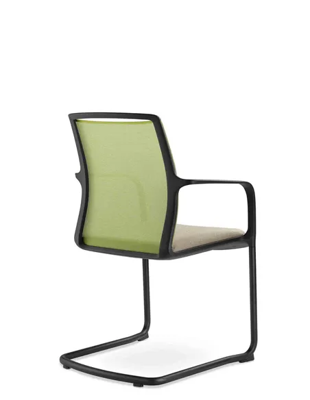 Крісло LD SEATING LEAF 505-Z-N1 для відвідувачів, на полозах