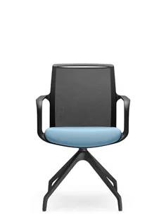 Кресло LD SEATING LEAF 505 F90-BL для посетителей 2