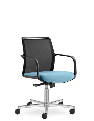 Крісло LD SEATING LEAF 505 F37-N6, для відвідувачів