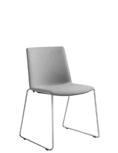 Кресло LD SEATING SKY FRESH 045-Q-N4, для посетителей, на полозьях