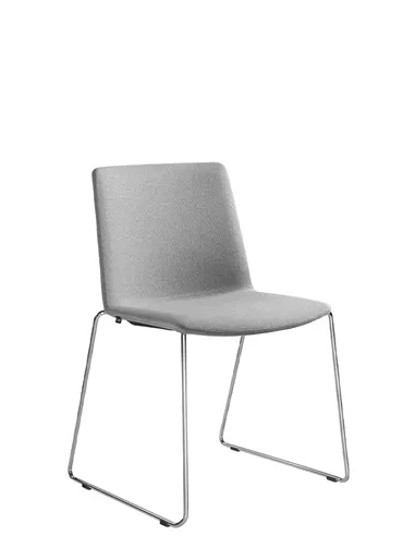 Кресло LD SEATING SKY FRESH 045-Q-N4, для посетителей, на полозьях