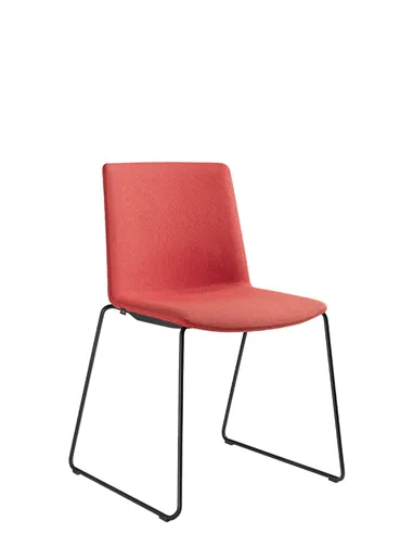 Кресло LD SEATING SKY FRESH 045-Q-N4, для посетителей, на полозьях